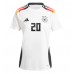 Germany Benjamin Henrichs #20 Replica Home Shirt Euro 2024 Short Sleeve